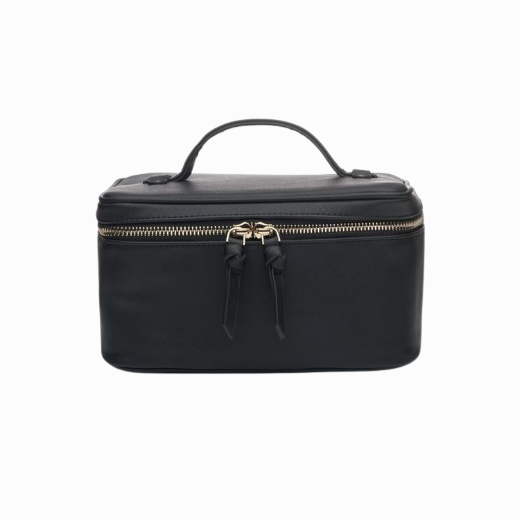 Preto Jetsetter Train Case Makeup Bag Hudson + Bleecker Black