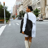 Large garment bag with two handles for traveling