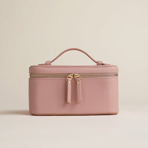 Jetsetter Train Case - Rose Pink