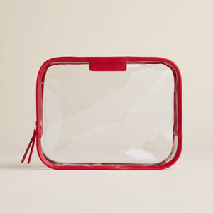 Away Clear Case - Red